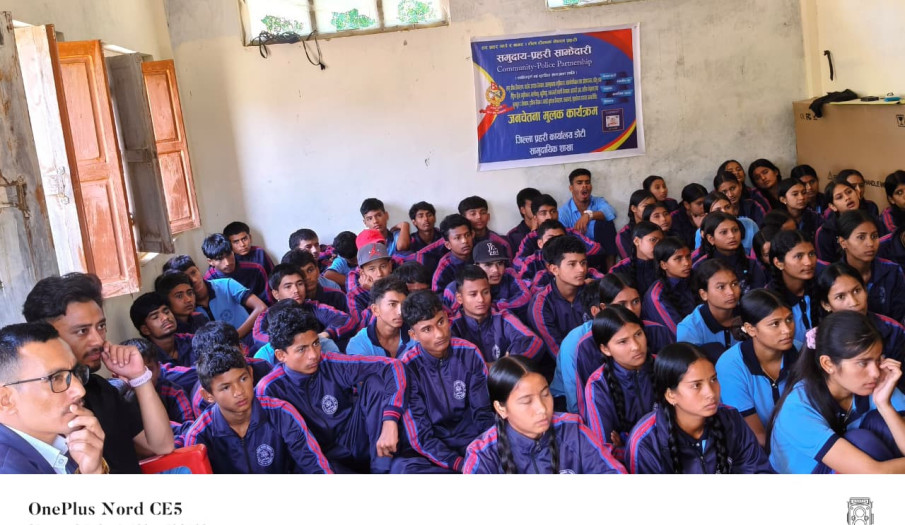 विद्यालय, क्याम्पस, युवा क्लबमा युवा लक्षित सचेतना कार्यक्रमका सहभागी