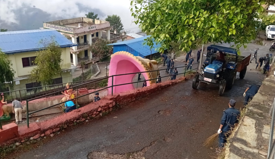 १९औ गणतन्त्र दिवस, २०८३ का अवसरमा आयोजित सरसफाई कार्यक्रम